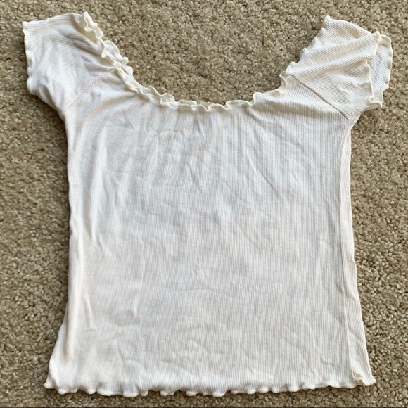 Brandy Melville - John Galt Yellow Anya Top - Picture 2 of 3